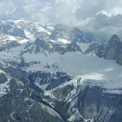 Flugwegposition um 14:15:31: Aufgenommen in der Nähe von 39034 Toblach, Südtirol, Italien in 2968 Meter